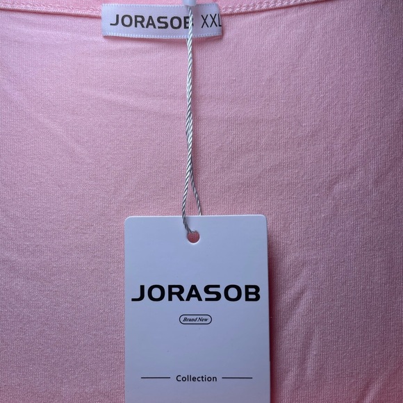 Jorasob Collection Woman’s Body Suit XXL Long Sleeve Pink NEW Scoop Neck - Picture 3 of 6
